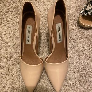 Steve Madden nude heels